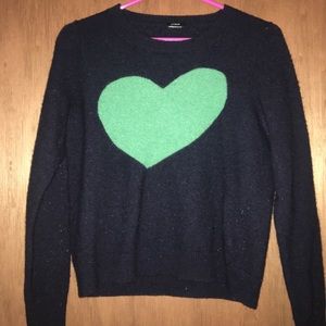 Women’s Soft Heart J. Crew Sweater
